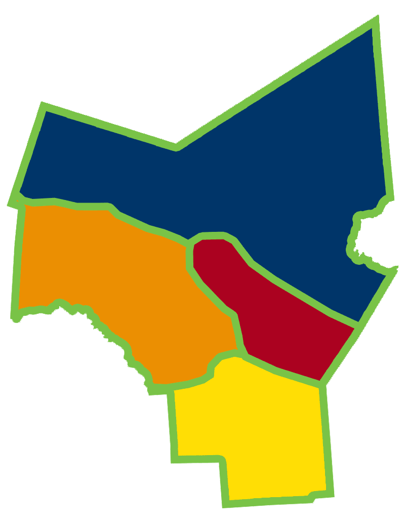 Oneida County map outline