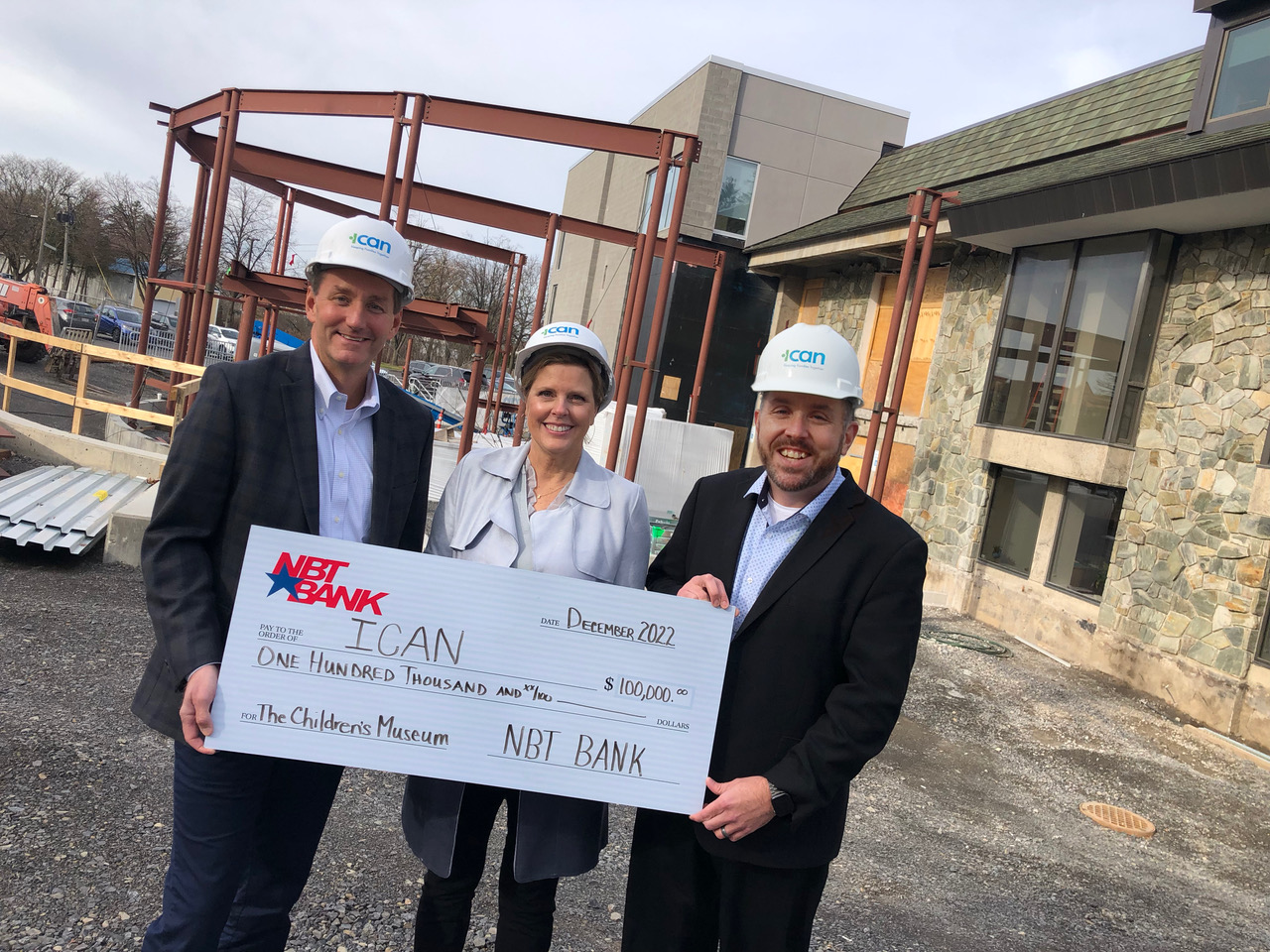NBT Bank Commits $100,000 to ICAN’s New Family Resource Center and Children’s Museum