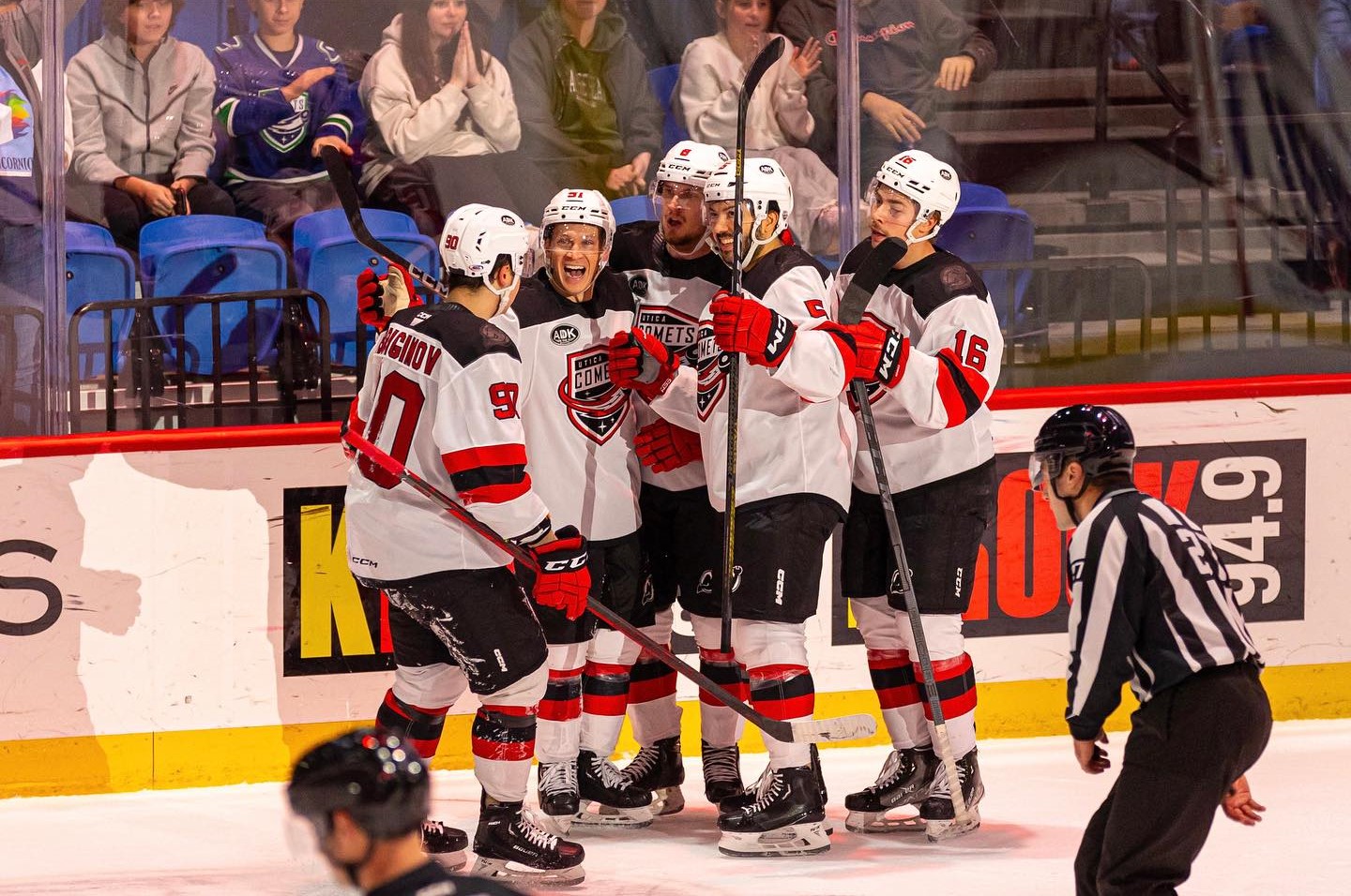 Utica Comets and Turning Stone Resort Casino