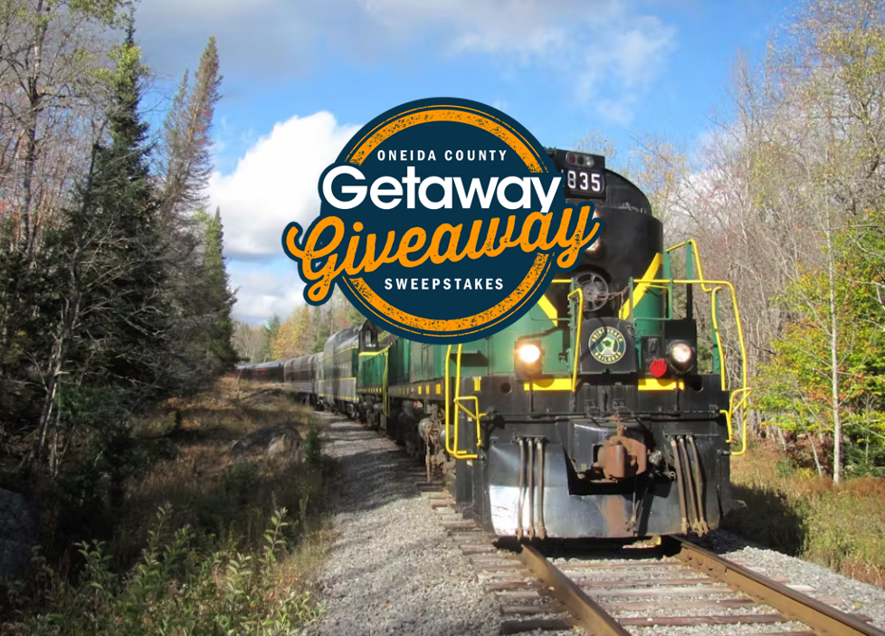 Getaway Giveaway Sweepstakes for Adirondack Railroad.