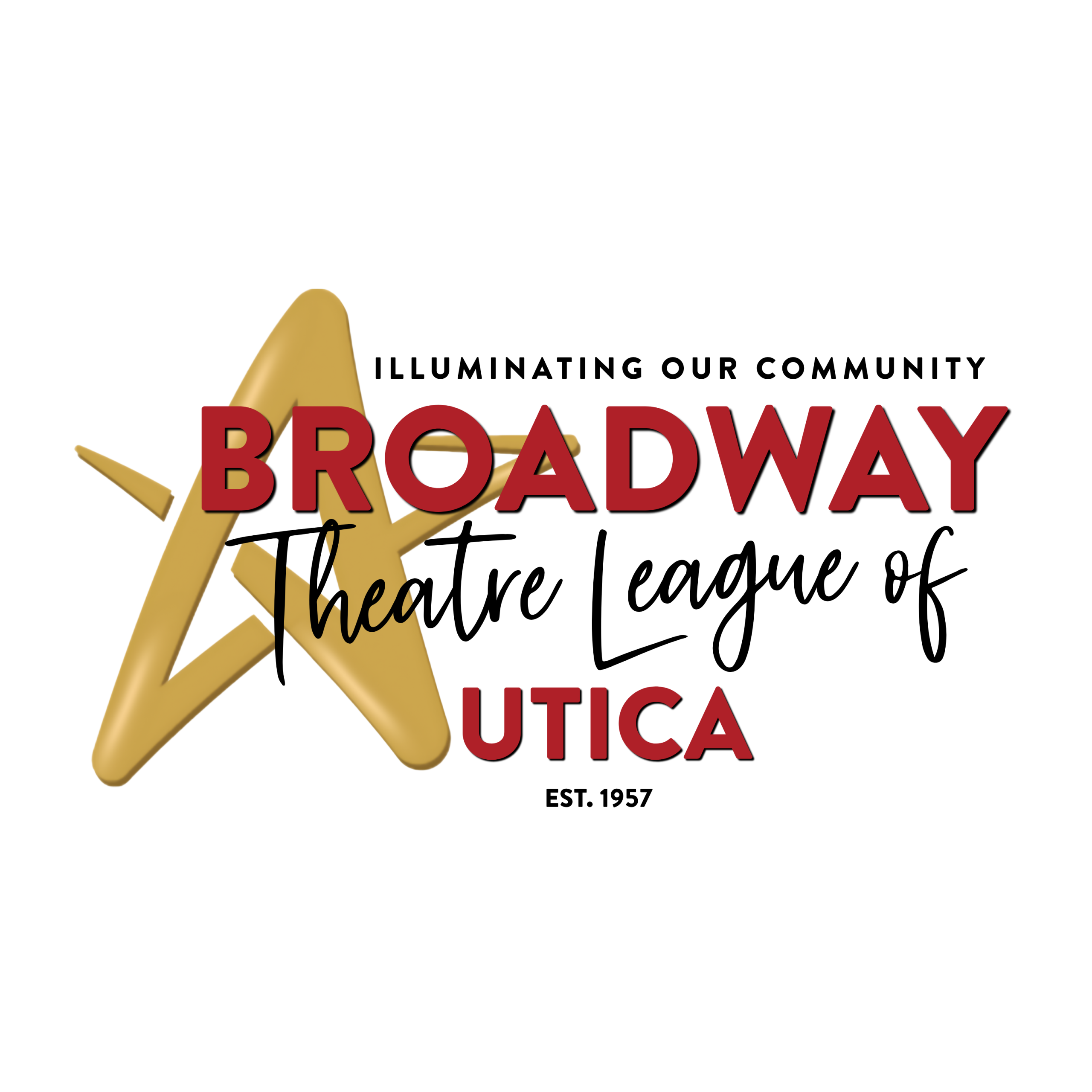 Official full logo for the Broadway Theatre League of Utica